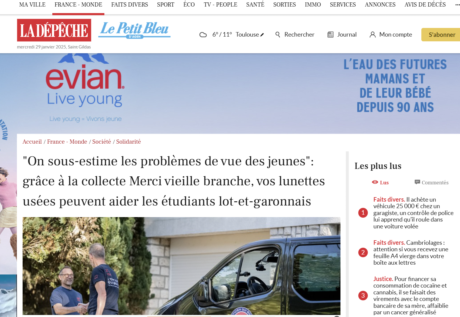 La Dépêche : 